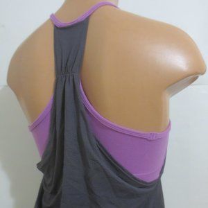 Lululemon No Limits Tank Top Gray / Purple 6